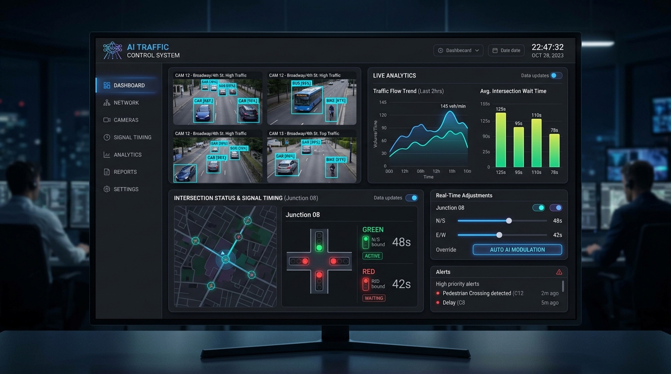 AI-Based Traffic Control System
